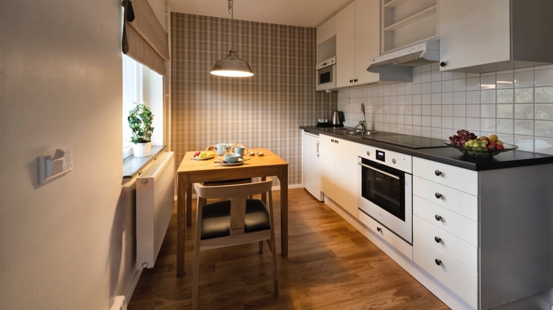 Lägenhetshotell kök