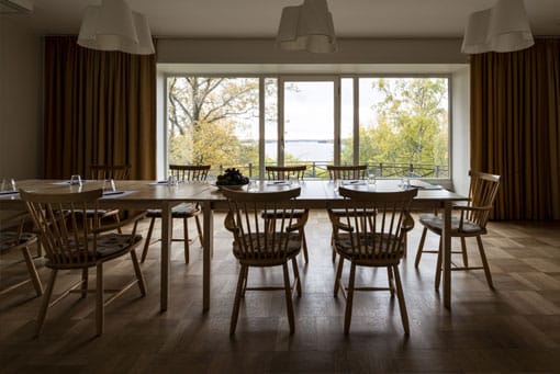 Konferensrum med vacker utsikt