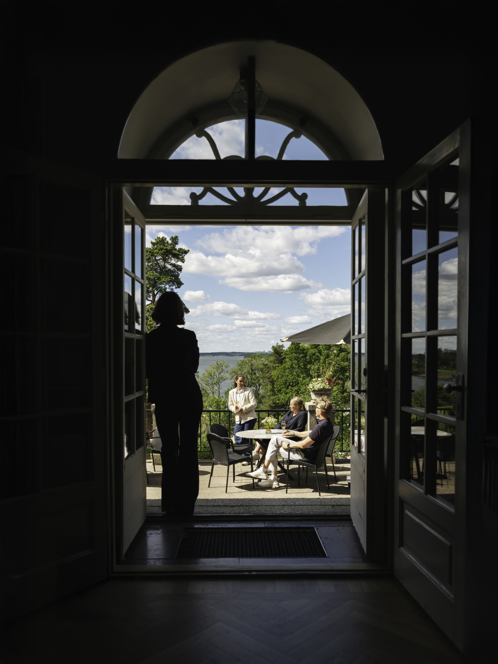 Mästarvillans terras
