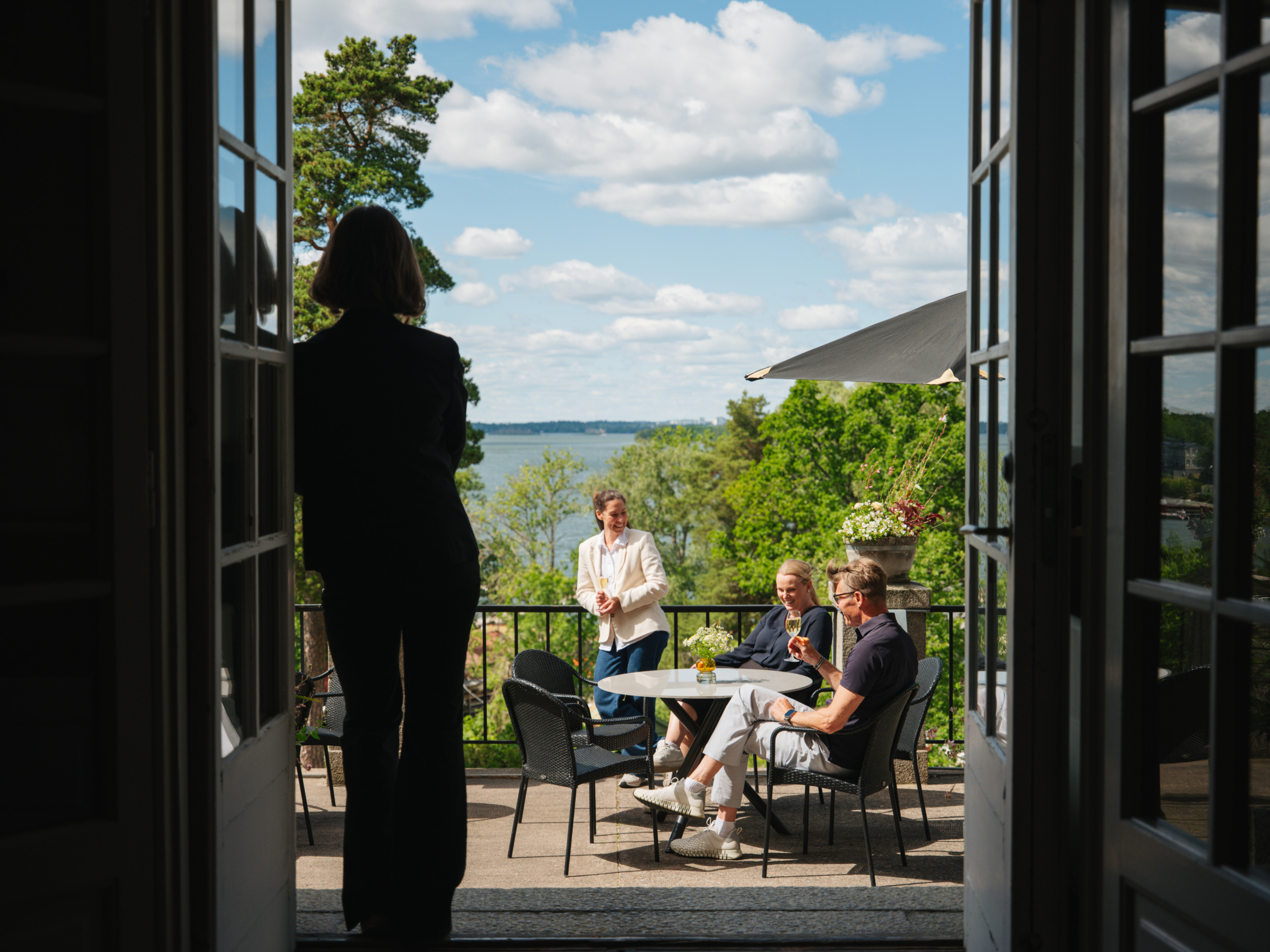 Mästarvillans terras